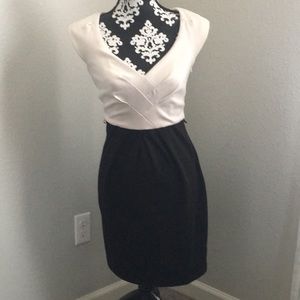 Black and white Laundry by Shelli Segal dress